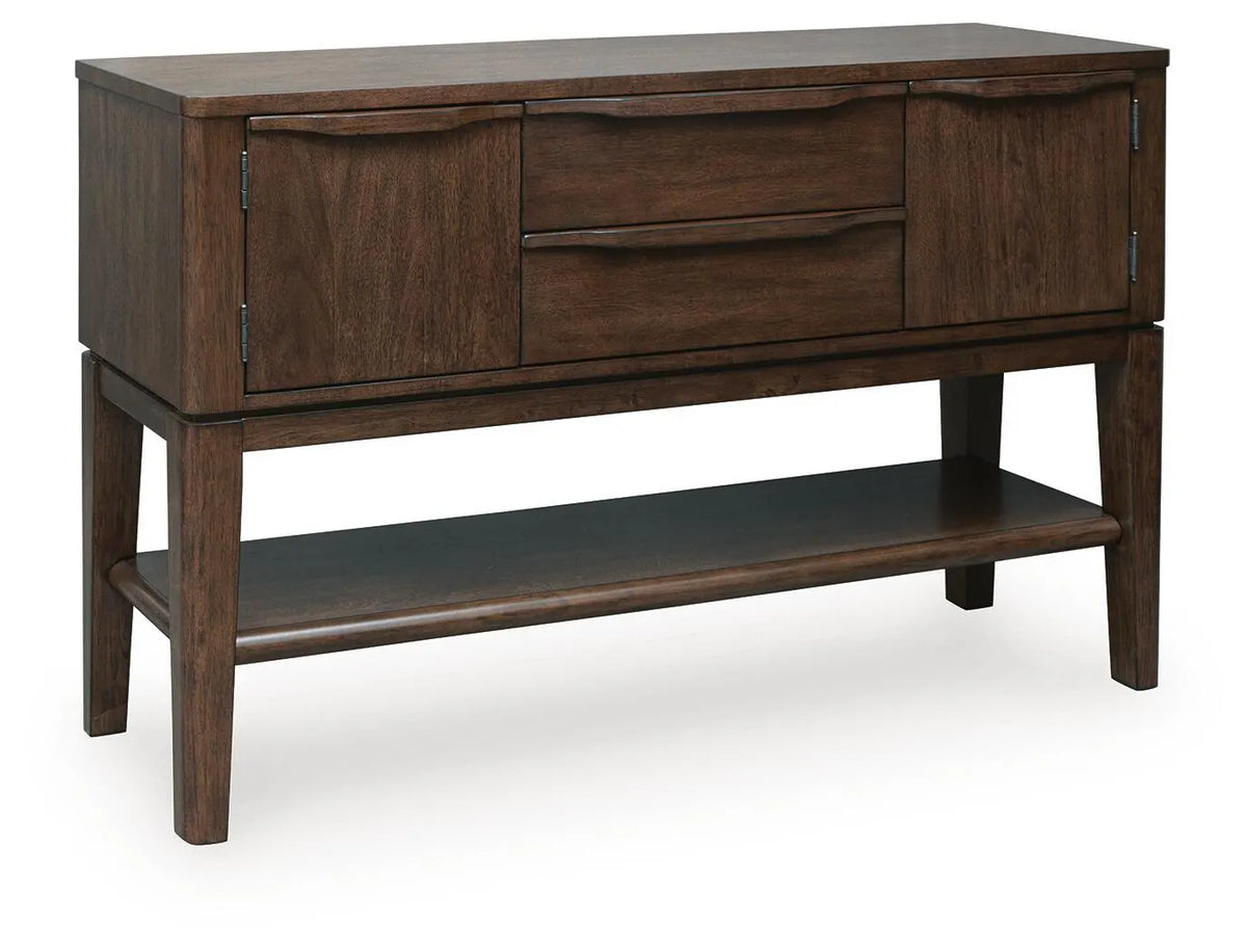 Korestone Dining Server - Dark Brown