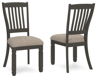 Tyler Creek Dining Chair - Black/Grayish Brown