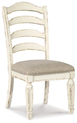 Realyn Dining Chair - Chipped White