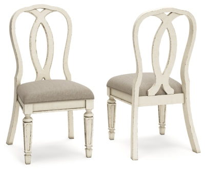 Realyn Dining Chair - Chipped White