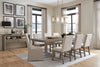 Mesa de comedor Langford y 8 sillas