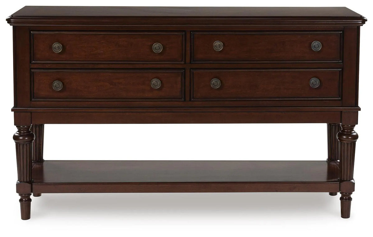 Lavinton Dining Server - Brown