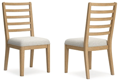Silla de comedor Rencott - Marrón claro