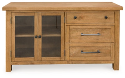 Kristiland Dining Server - Light Brown