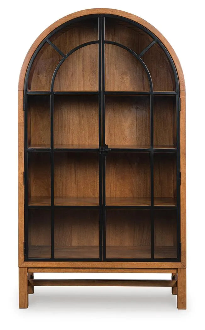 Chadworth Display Cabinet - Brown/Black