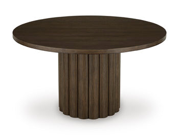 Darimore Dining Table - Burnished Brown