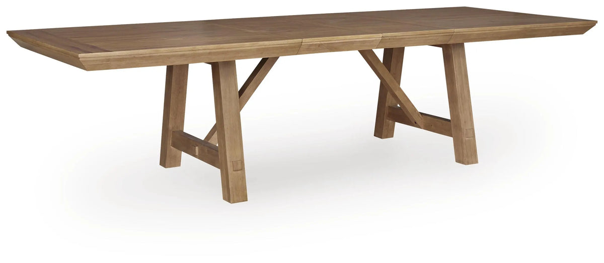 Ridgester Dining Extension Table - Light Brown