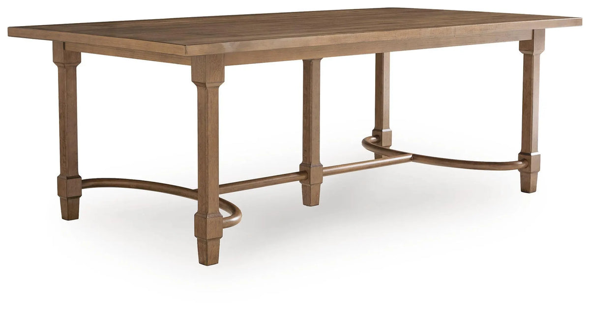 Ella Grove Dining Table - Rich Brown