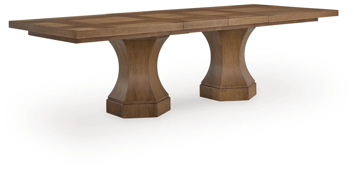 Jorlaina Dining Extension Table - Brown