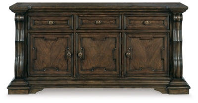 Maylee Dining Buffet - Dark Brown
