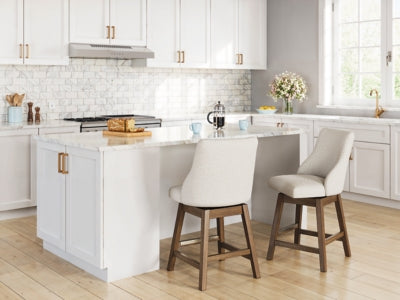 Taburete de bar Cabalynn de altura de mostrador