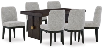 Mesa de comedor y 6 sillas Burkhaus