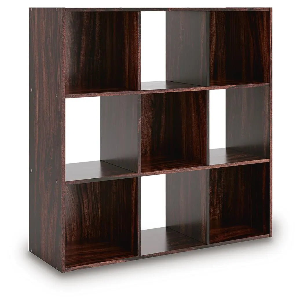 Glosmount Nine Cube Organizer - Cherry/Light Brown