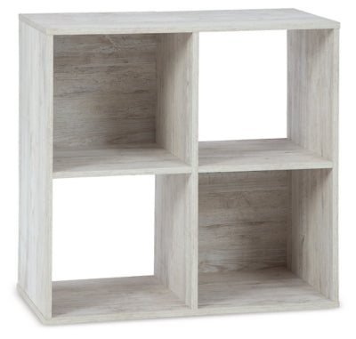 Paxberry Four Cube Organizer - Whitewash