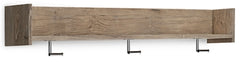 Perchero de pared con estante Oliah