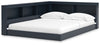 Cama Simmenfort con estantería completa y espacio de almacenamiento