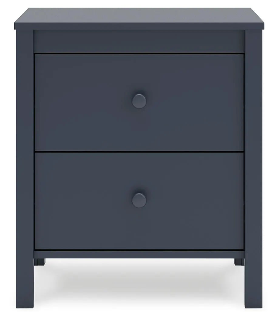 Simmenfort Nightstand - Navy Blue