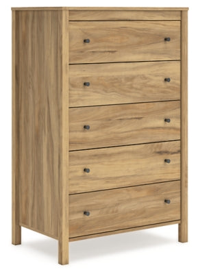 Bermacy Chest of Drawers - Light Brown