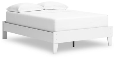 Hallityn Full Platform Bed - White