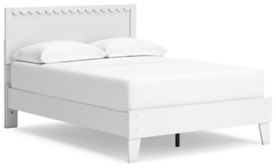 Hallityn Full Panel Platform Bed - White