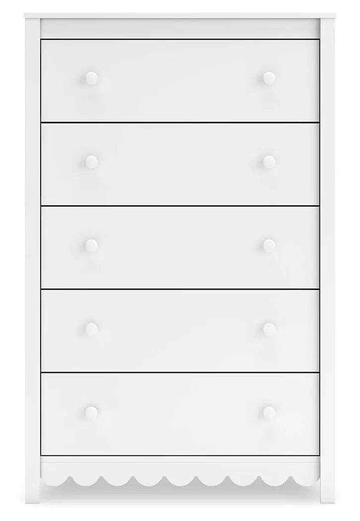Hallityn Chest of Drawers - White