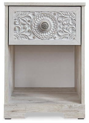 Paxberry Nightstand - Whitewash