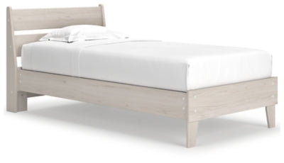 Socalle Twin Panel Platform Bed - Natural
