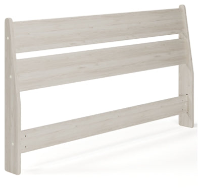 Socalle Queen Panel Headboard - Light Natural