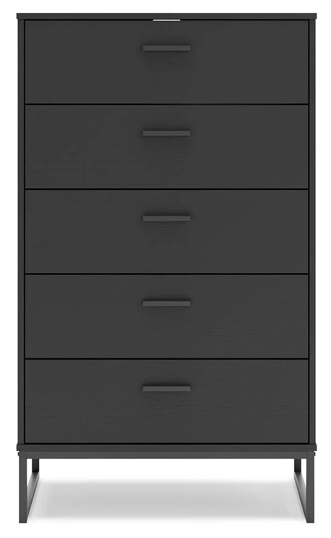 Socalle Chest of Drawers - Black