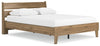 Cama Queen con plataforma y paneles Deanlow