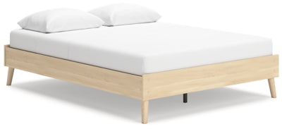 Cama Queen con plataforma Cabinella