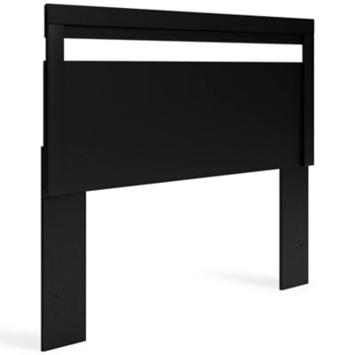 Finch Queen Panel Headboard - Black