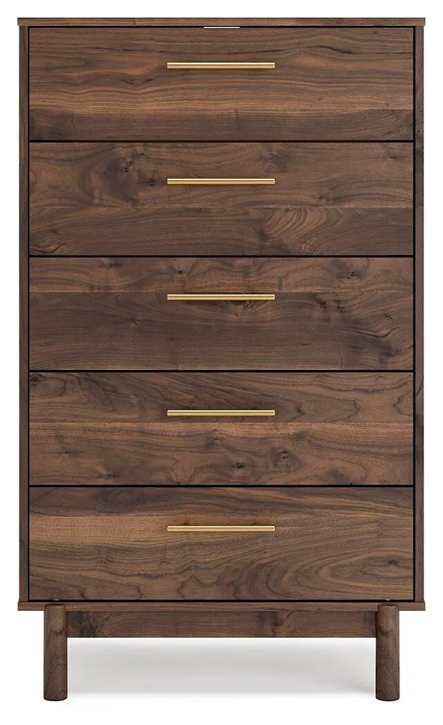 Calverson Chest of Drawers - Mocha