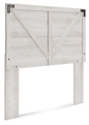 Shawburn Full Crossbuck Panel Headboard - Whitewash
