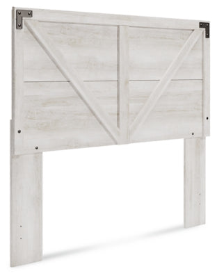 Shawburn Queen Crossbuck Panel Headboard - Whitewash