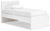 Cama de plataforma con paneles gemelos Onita