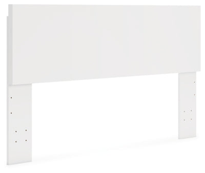 Onita King Panel Headboard - White