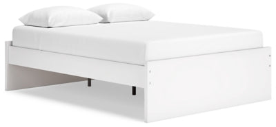 Cama Queen con plataforma Onita - Blanco
