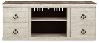 Willowton 60" TV Stand - Whitewash