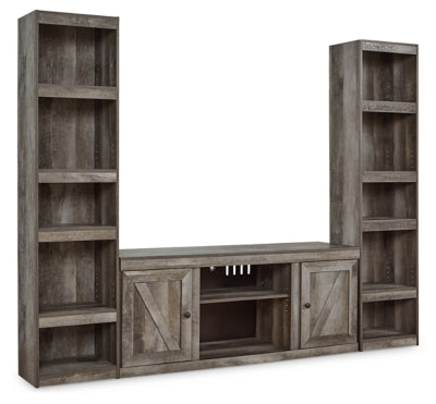 Wynnlow 3-Piece Entertainment Center - Gray