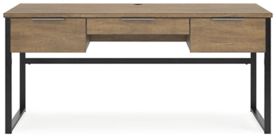 Montia 67" Home Office Desk - Light Brown