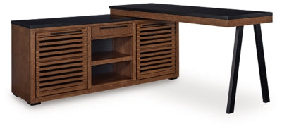 Credenza Kallari con retorno de escritorio