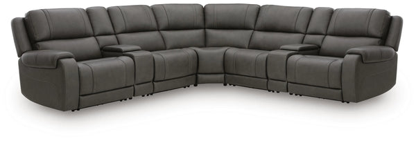 5Z-Harrenhurst 7-Piece Power Reclining Sectional