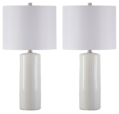 Steuben Table Lamp (Set of 2) - White