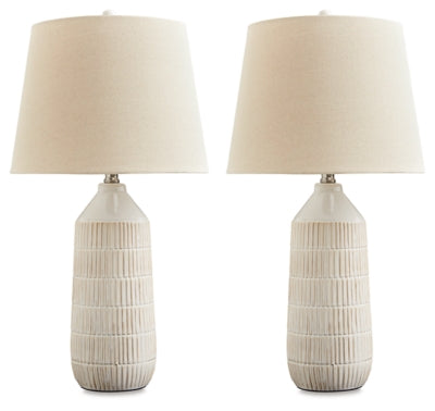Willport Table Lamp (Set of 2) - Off White