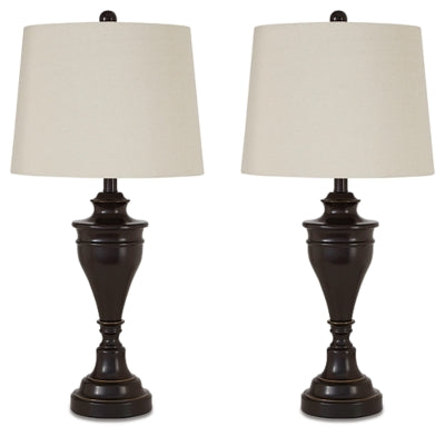 Darlita Table Lamp (Set of 2) - Bronze Finish