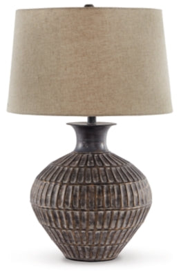 Magan Table Lamp - Antique Bronze Finish