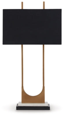 Lámpara de mesa Malana - Acabado de latón
