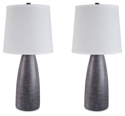 Shavontae Table Lamp (Set of 2) - Gray
