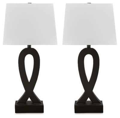 Markellton Table Lamp (Set of 2) - Black